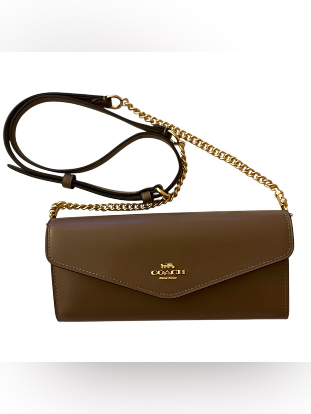 Coach | Klare Wallet on Chain Crossbody | Dark Stone | NWOT